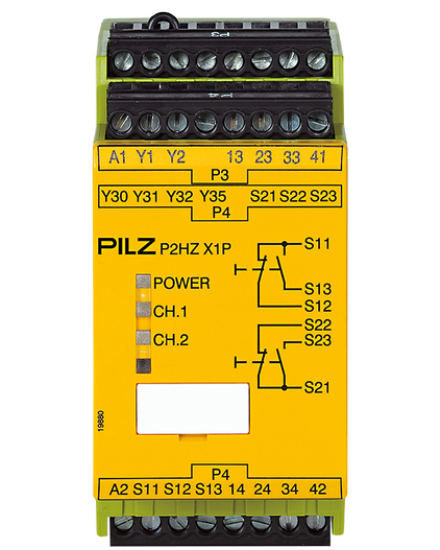 777438 P2HZ X1P 230VAC 3n/o 1n/c 2so